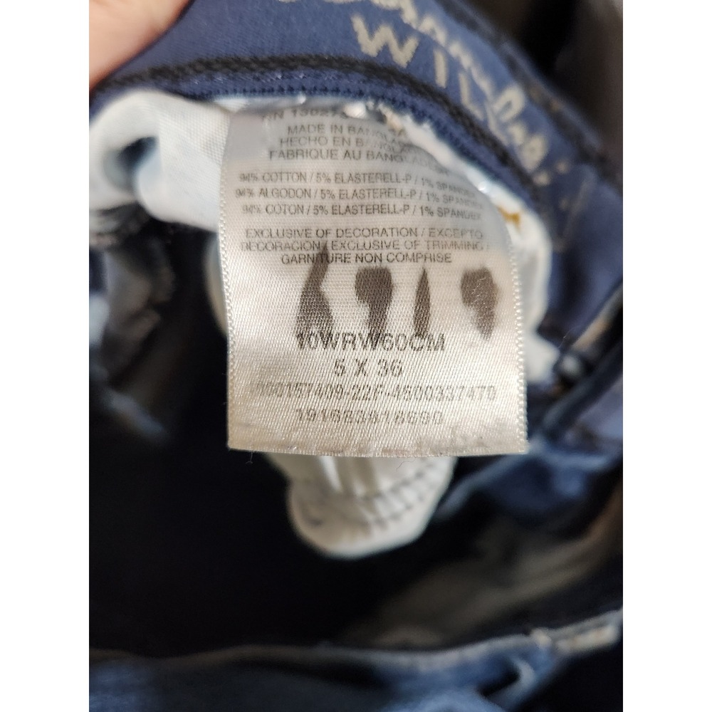 Wrangler Willow Ultimate Riding Jeans Women 28x34 Mid Rise Bootcut Medium Wash - Picture 7 of 7